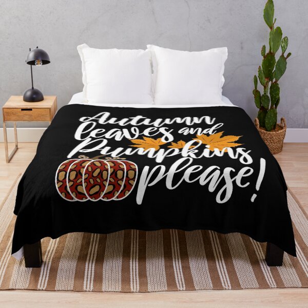 Item preview, Autumn Leaves And Pumpkins Please Fall design designed and sold by PlusAdore.