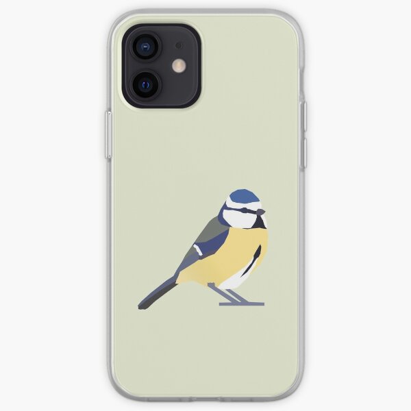 Graphic Nature - Blue Tit iPhone Soft Case
