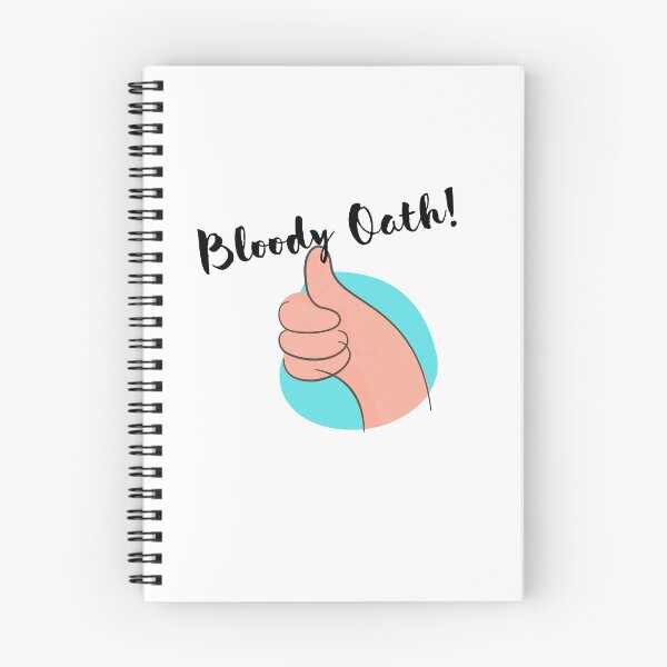 Item preview, Oz Lingo - Bloody Oath! - Thumbs Up designed and sold by CheckOutOz.