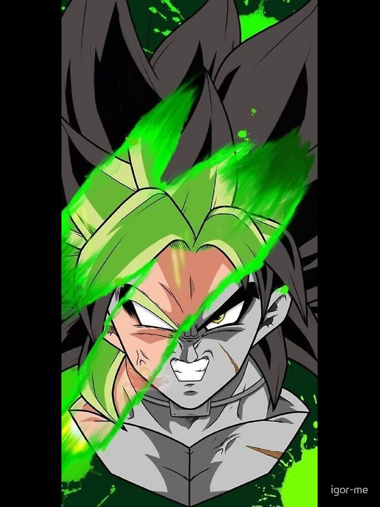 Dragon Ball Broly Wallpaper Sticker for Sale by igor-me