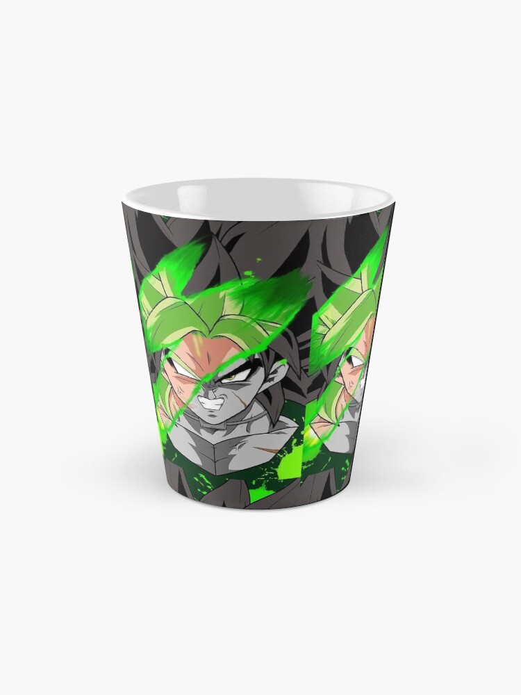 Dragon Ball Super Parodic Mug with Black handle and Black interior - Broly  Super Saiyajin (Funny Dragon Ball Super Parody - High Quality Mug - Ref :  1191)