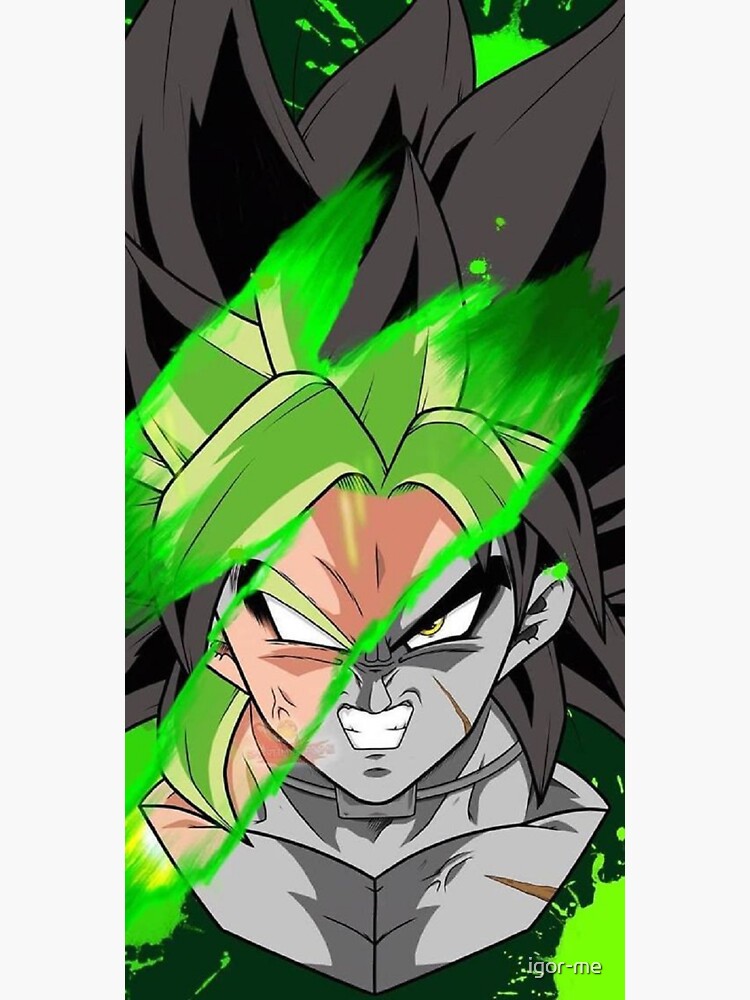Dragon Ball Broly Wallpaper Sticker for Sale by igor-me