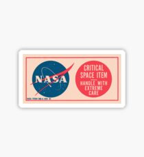 NASA - Critical Space Item Handle with Extreme Care (Front) Sticker