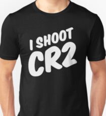 I shoot CR2 Unisex T-Shirt