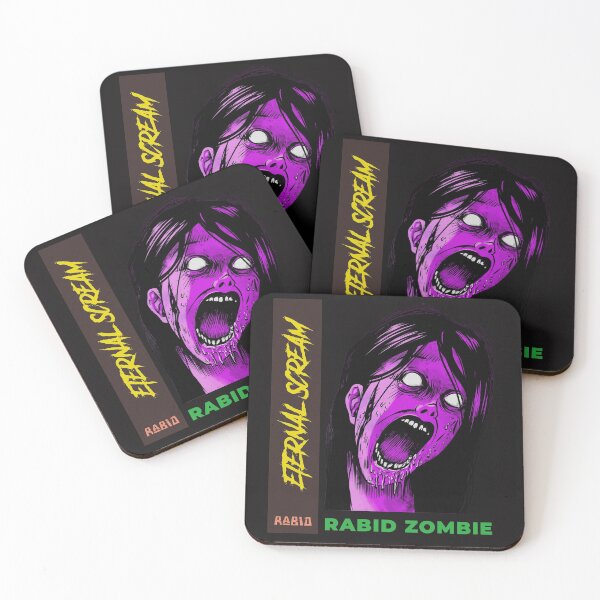 Item preview, ETERNAL SCREAM RABID ZOMBIE designed and sold by MerchByCraig.