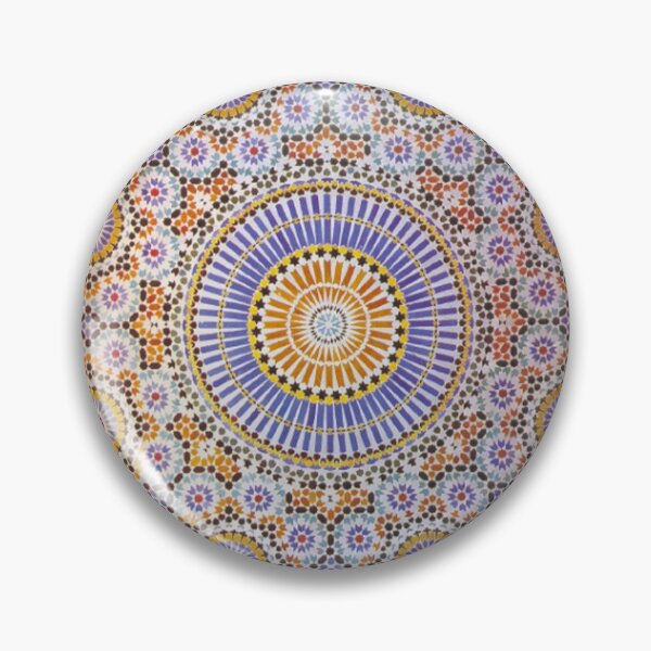 Item preview, zellij, mosaic moroccan tiles architecture, gift for art, architecture and details lovers designed and sold by NoetherSym.