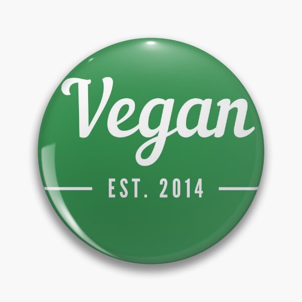 Item preview, Vegan established 2014 designed and sold by VeganChica.