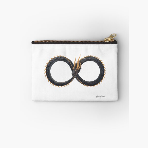 Item preview, Ouroboros Dragon - Occult Infinity Symbol designed and sold by Laura Montserrat.