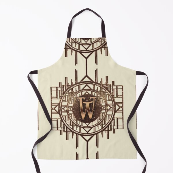 Item preview, Art Nouveau Monogram Art Deco Vintage Alphabet - Letter W designed and sold by Xarah.