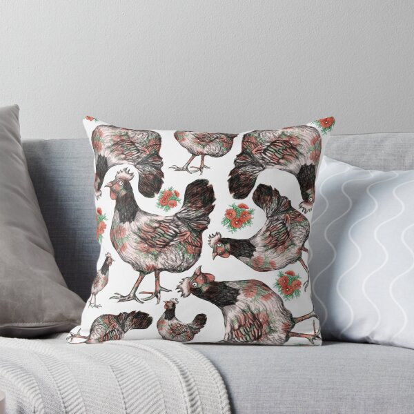 Item preview, Chicken and Vygies Pattern designed and sold by Cherie Roe Dirksen.