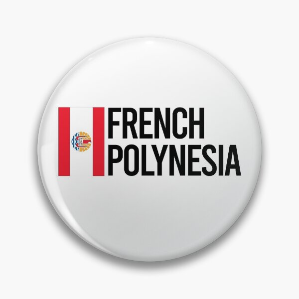 Item preview, French Polynesia Country Flag collection designed and sold by randomorder.