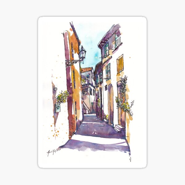 Item preview, Sunlight Alley in Italy designed and sold by Leafbear Studio.