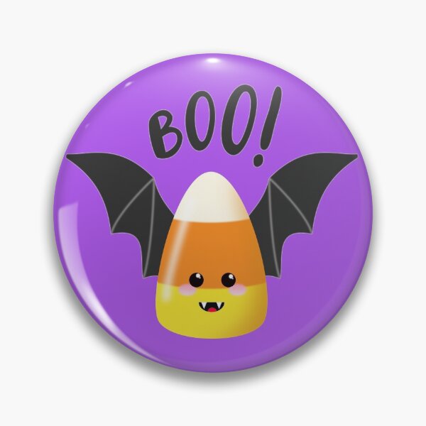 Item preview, Candy Corn 'Boo!' Bat Halloween Disguise designed and sold by Happy Puppy Print On Demand.