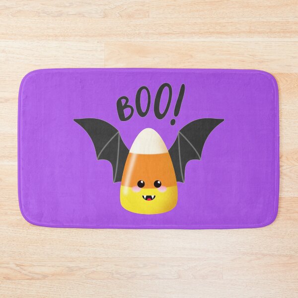 Item preview, Candy Corn 'Boo!' Bat Halloween Disguise designed and sold by Happy Puppy Print On Demand.