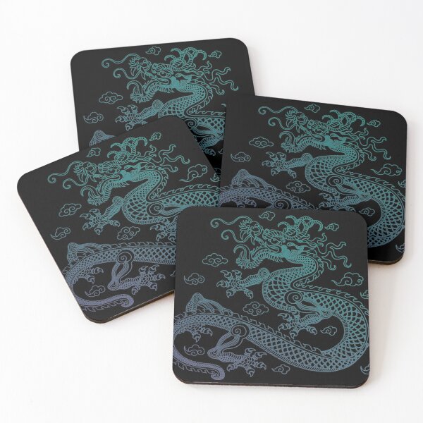Item preview, Blue Chinese Dragon designed and sold by SoccaTamam.
