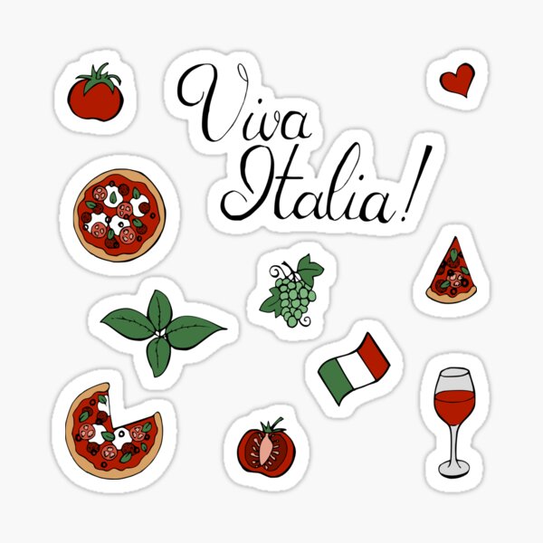 Viva Italia Stickers for Sale