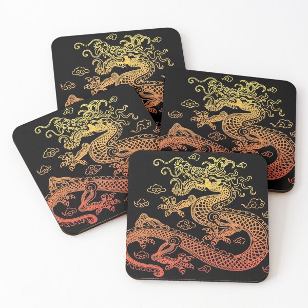 Item preview, Golden Chinese Dragon designed and sold by SoccaTamam.