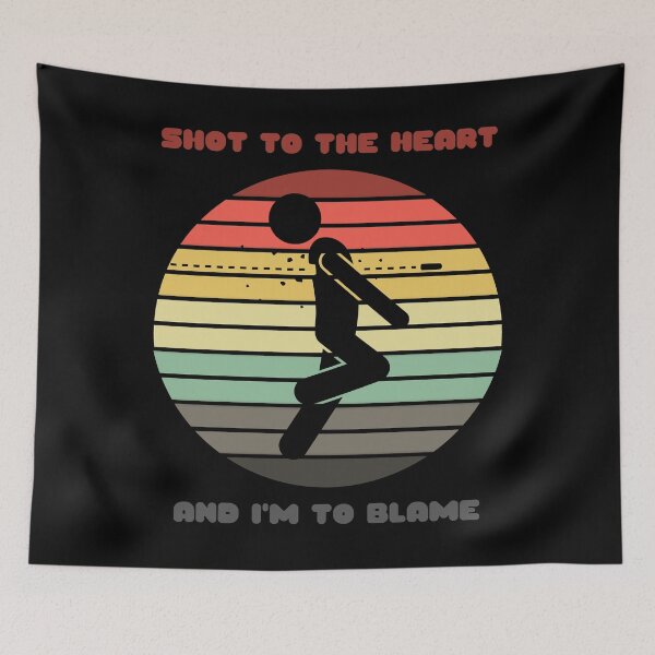 Item preview, Sunset Serial Killer / Shot to the Heart and I'm to Blame designed and sold by Nathalie Aynié.