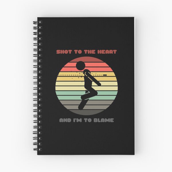 Item preview, Sunset Serial Killer / Shot to the Heart and I'm to Blame designed and sold by Nathalie Aynié.