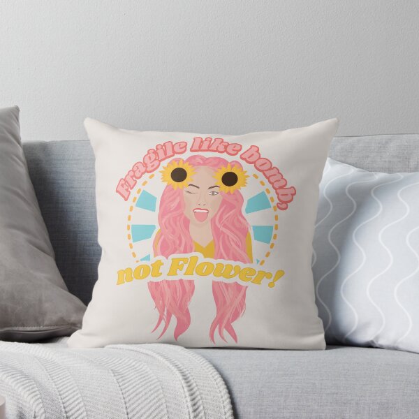 Item preview, Fragile like Bomb, not flower VSCO girl illustration designed and sold by PKdesignshop.