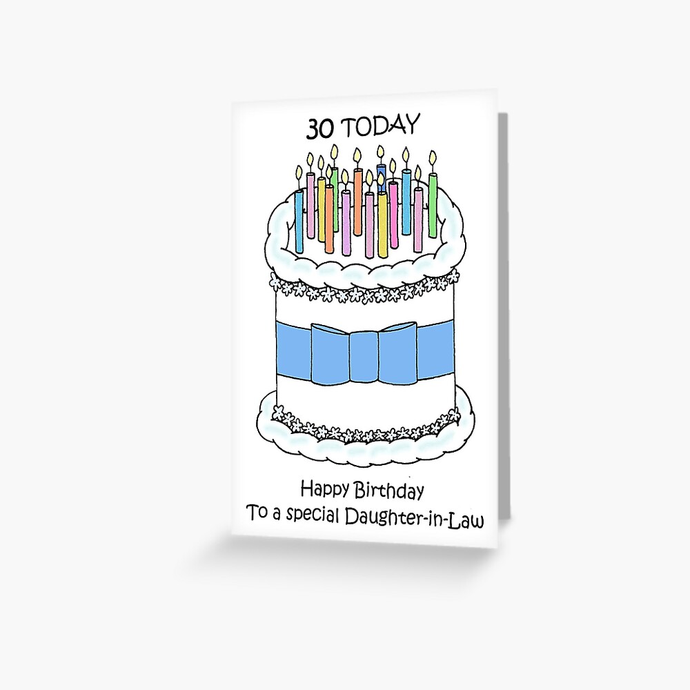 Hunts England - Tarjeta De Cumpleaños Número 30 Para Hermana