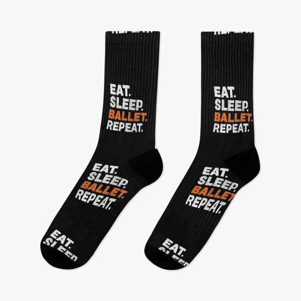 Item preview, Eat Sleep Ballet Repeat Gift For Ballet Dancers designed and sold by haselshirt.