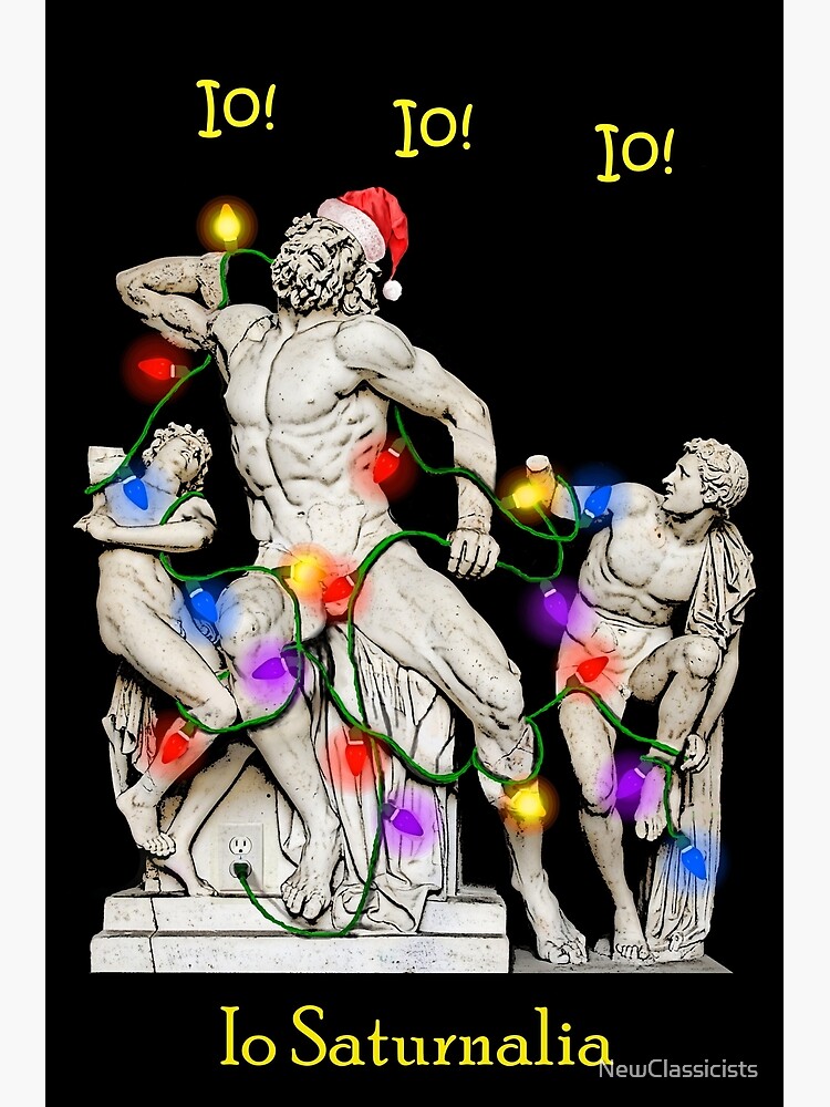 Thumbnail 2 of 2, Postcard, Io Saturnalia Laocoon New Classicists designed and sold by NewClassicists.