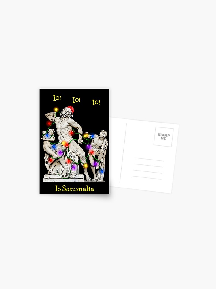 Thumbnail 1 of 2, Postcard, Io Saturnalia Laocoon New Classicists designed and sold by NewClassicists.