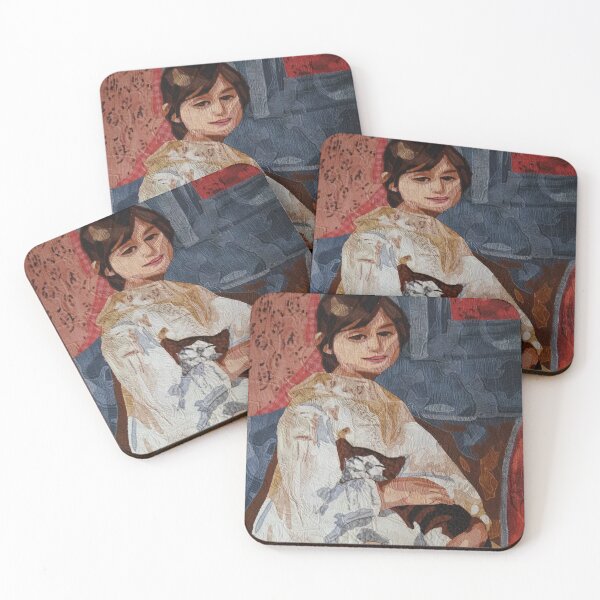 Item preview, Julie Manet with Cat,1887 designed and sold by DekyingPang.