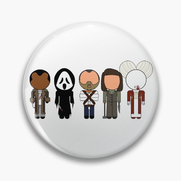 Artikelvorschau, 90er Jahre Horrorfilm Icons - "Vector-Eds" entworfen und verkauft von TwistedKoala.