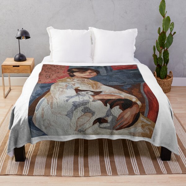 Item preview, Julie Manet with Cat,1887 designed and sold by DekyingPang.