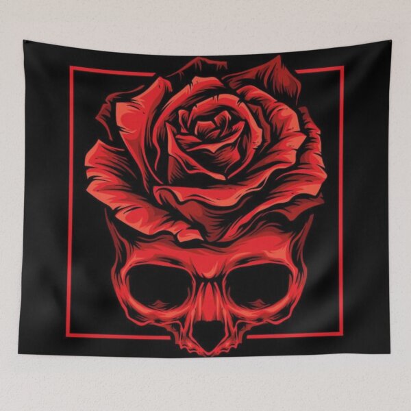 Item preview, Rose Skull designed and sold by DopeTops.