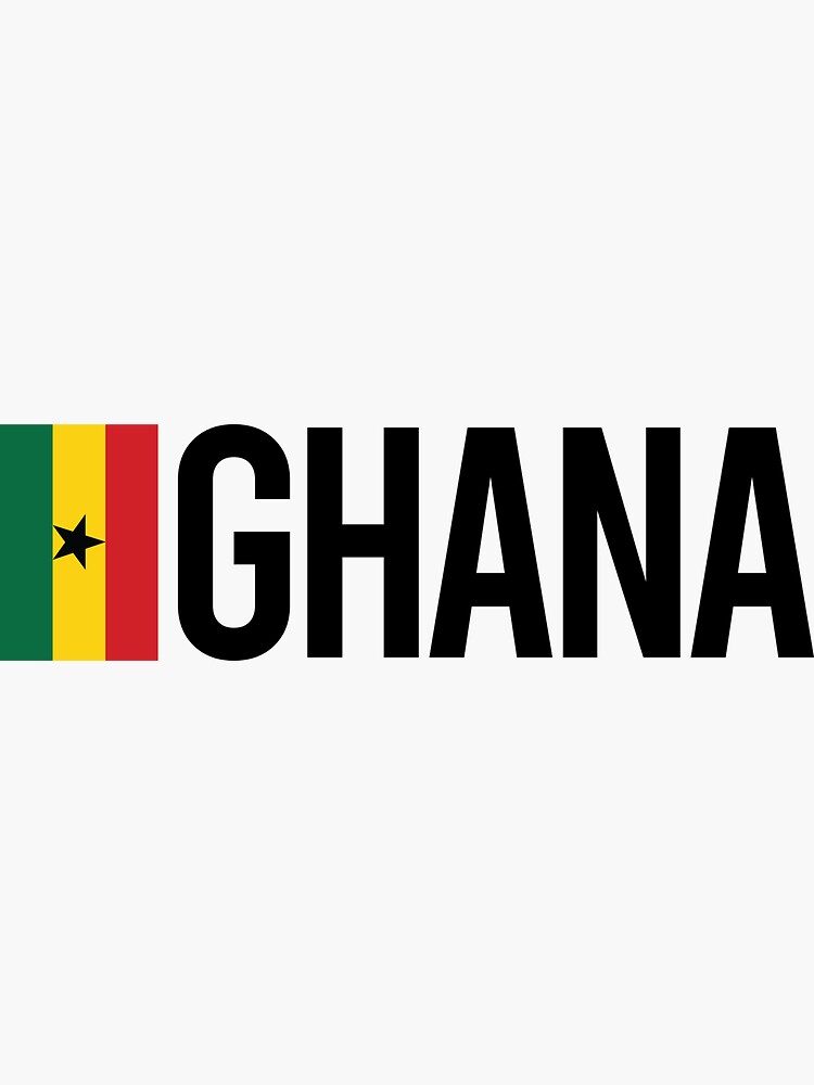 Ghana Country Flag collection | Sticker