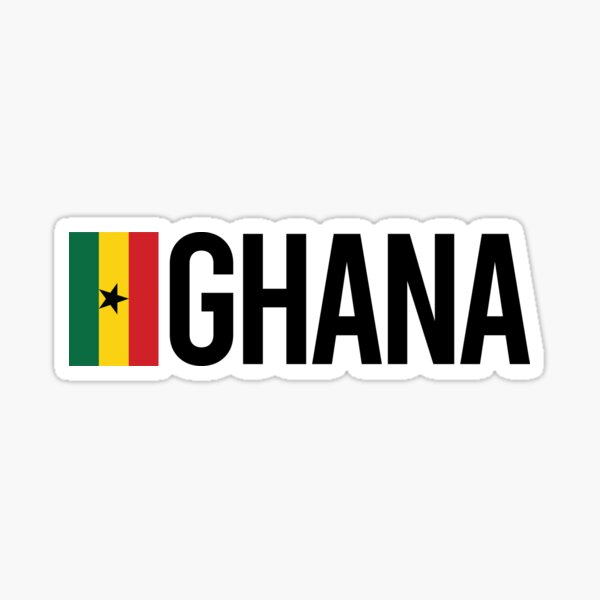 Item preview, Ghana Country Flag collection designed and sold by randomorder.