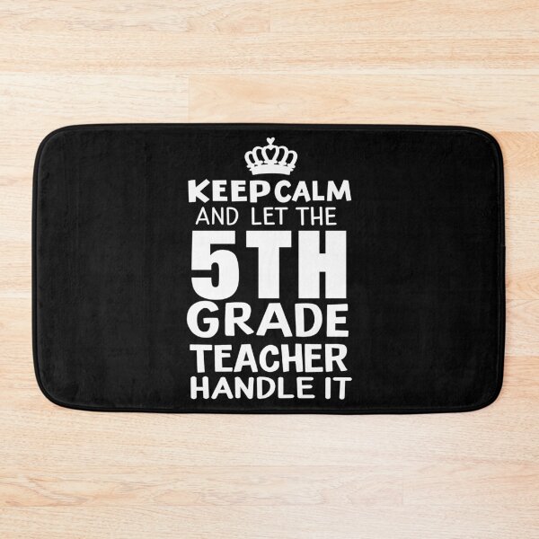 Item preview, Keep Calm 5th Grade Teacher - Teacher's Day Gift designed and sold by haselshirt.