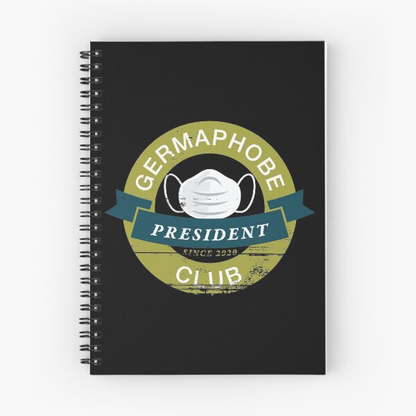 Item preview, Germaphobe Club President designed and sold by Magic-Moon.