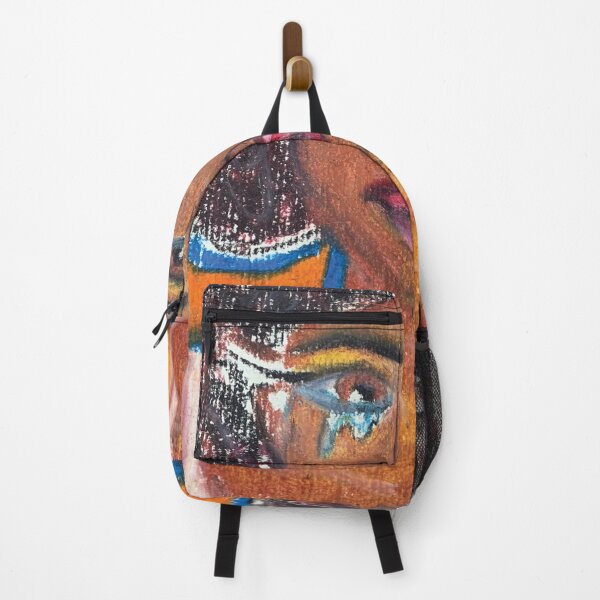 Item preview, Emotional Girl (oil pastel) designed and sold by hibiscus-.