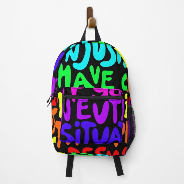 Item preview, if you are neutral in situations of injustice you have chosen the side of the oppressor (rainbow activist quote groovy) designed and sold by acatalepsys.
