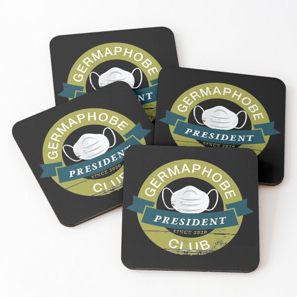 Item preview, Germaphobe Club President designed and sold by Magic-Moon.
