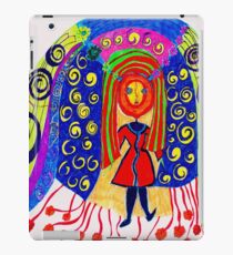 HAPPY GIRL COMES TO TOWN iPad Case/Skin