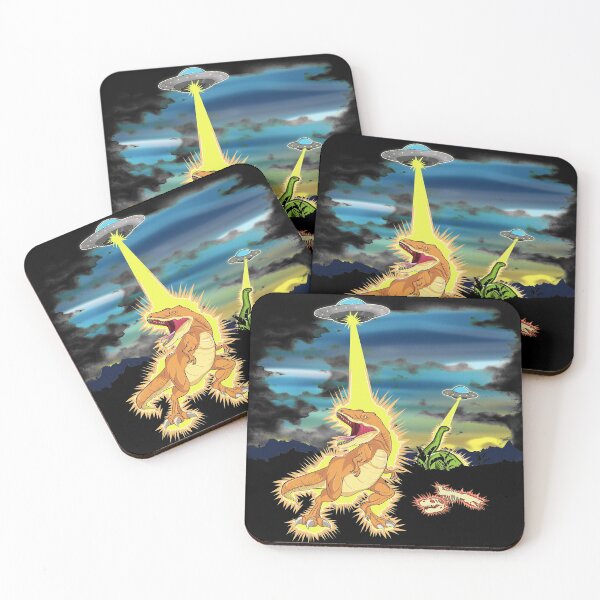 Item preview, Dinosaur Alien Abduction Extinction Gifts designed and sold by Shoppy  Vista.