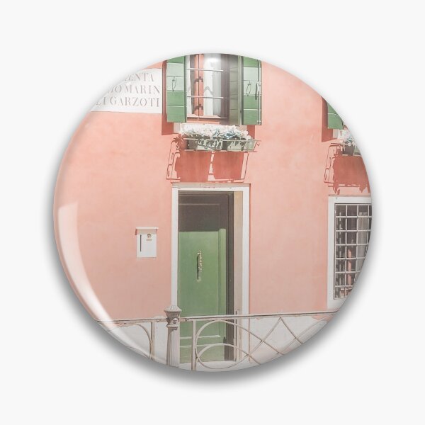 Item preview, 439. Red house with green, Venice, Italy designed and sold by Julie Travel Photography.