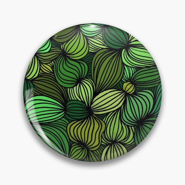 Item preview, abstract green geometric pattern designed and sold by pixelcow333.