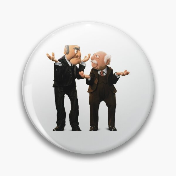Item preview, Muppets Show Statler et Waldorf meme designed and sold by Omeris.