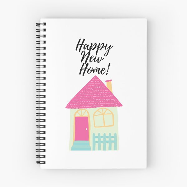Item preview, New Home New House First Home First House Gift Happy New Home designed and sold by hedgedesign.