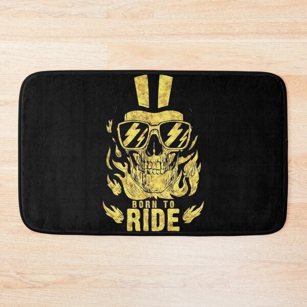 Item preview, Born to Ride Skull Fire Helmet for all the open road lovers designed and sold by Naumovski.