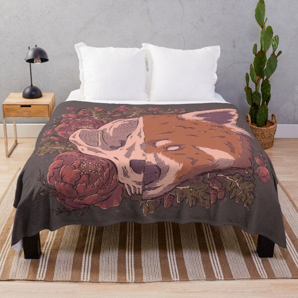 Item preview, Autumn Red Panda Skull designed and sold by xMorfina.