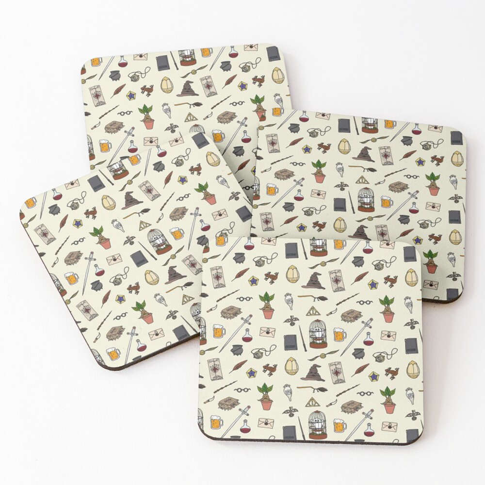 Item preview, Coasters (Set of 4) designed and sold by sweetcreaturehs.