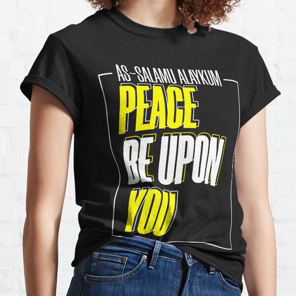 As salamu alaykum, Peace be upon you in arabic' Women's T-Shirt