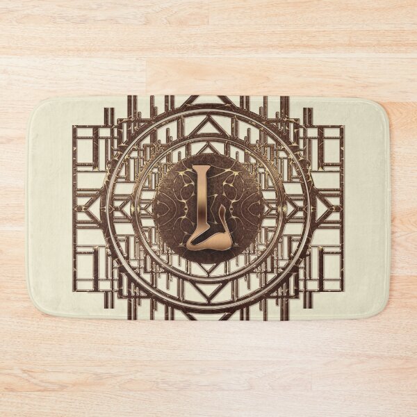 Item preview, Gold Initials Art Nouveau Letter L Monogram Art Deco Vintage designed and sold by Xarah.